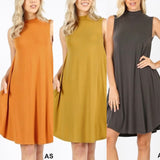 Sophia Swing Dress (5 Colors)